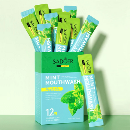 SADOER Mouthwash غسول الفم الطبيعي يخلصك من رائحة الفم الكريهة